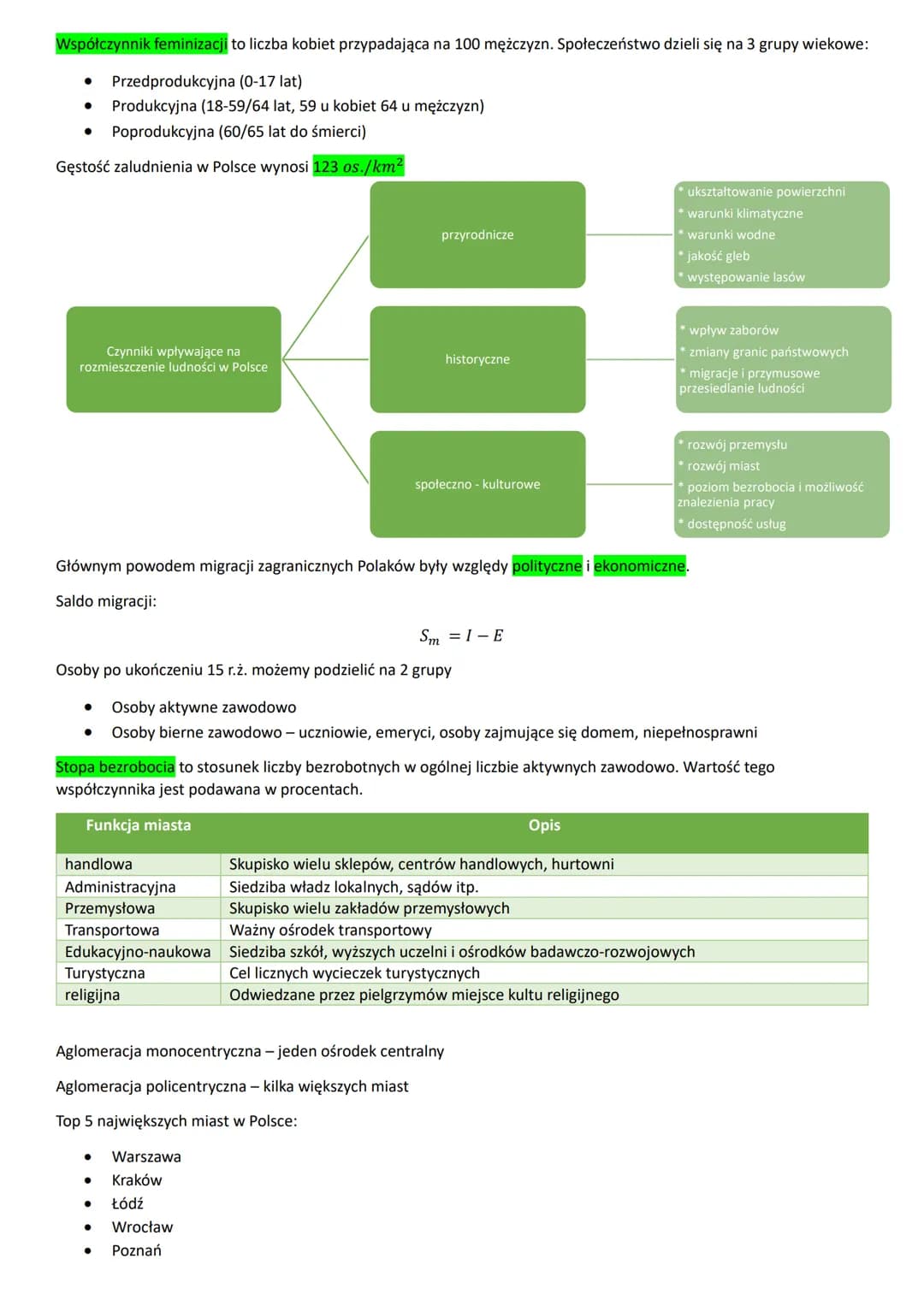 Go to sleep!
gminy wiejskie
(1523)
woj. zachodnio-
pomorskie
woj.
lubuskie
Ludność i urbanizacja w Polsce
W Polsce liczba ludności wynosi 38