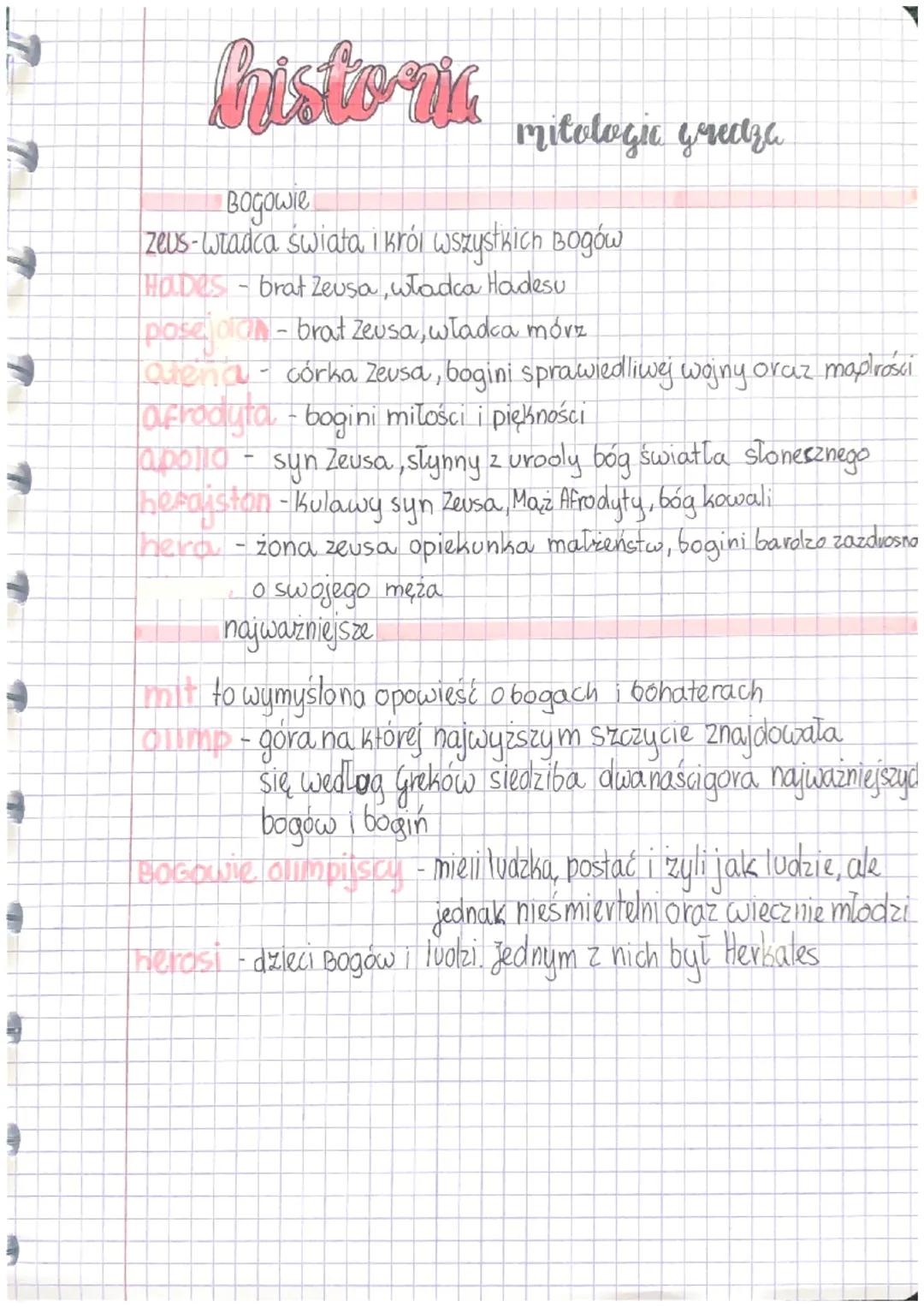 4
-
+1
·
historin mitologia gredza
Bogowie
Zeus-Władca świata i król wszystkich bogów
HaDes - brat Zeusa, władca Hadesu
plosel olan - brat Z