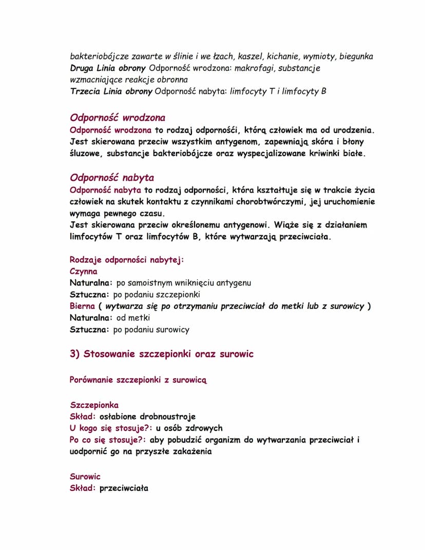 Budowa i funkcje układu
odpornościowego
Odporność to zdolność organizmu do czynnej i biernej ochrony przed
patogenami.
1) Budowa
Śledziona:
