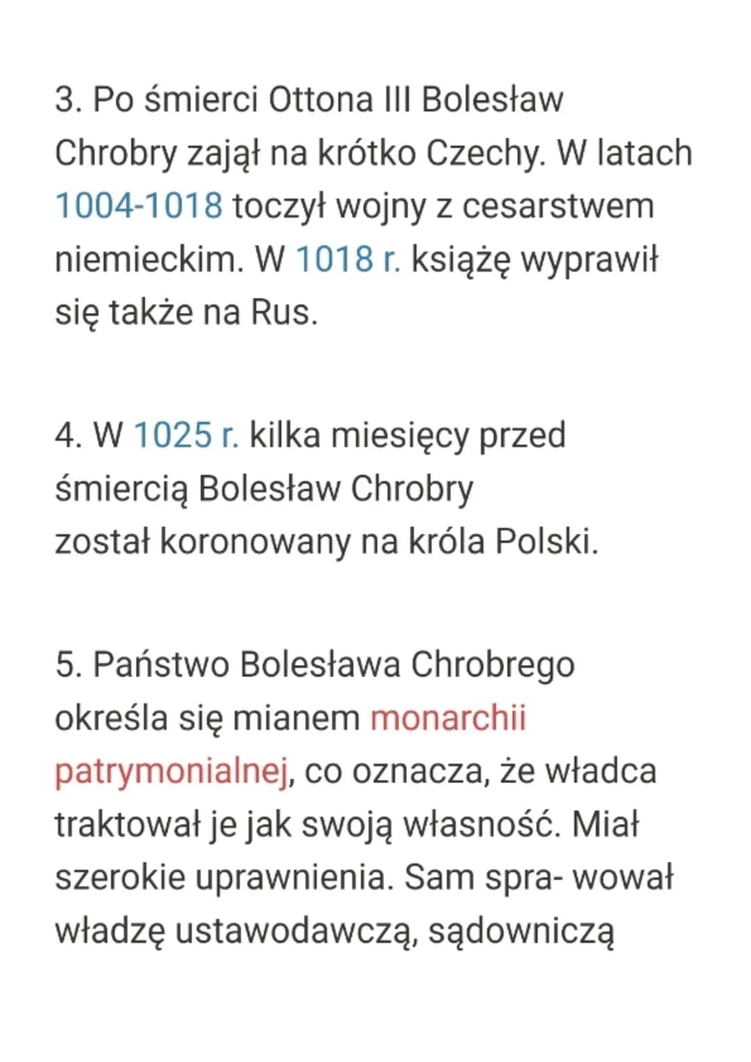 Panowanie Bolesława Chrobrego
1. Bolesław Chrobry był władcą Polski w
latach 992-1025, Tron książęcy objął po
ojcu Mieszku I i szybko wygnał