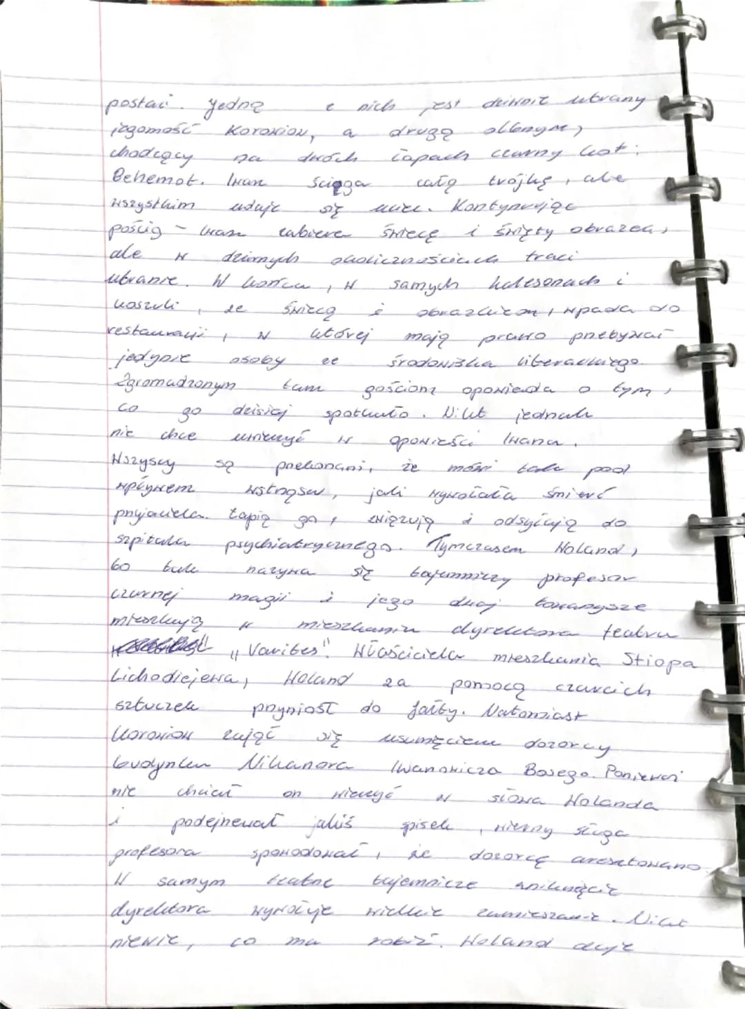Mistn
i Malgonata - Michail Bulloution
Powieść
ma
dwa
plany
alicji. Jeden
e
pich
to
Hopfłczesna
autorowi losura,
a
drugim
Jerozolima W
bad
C