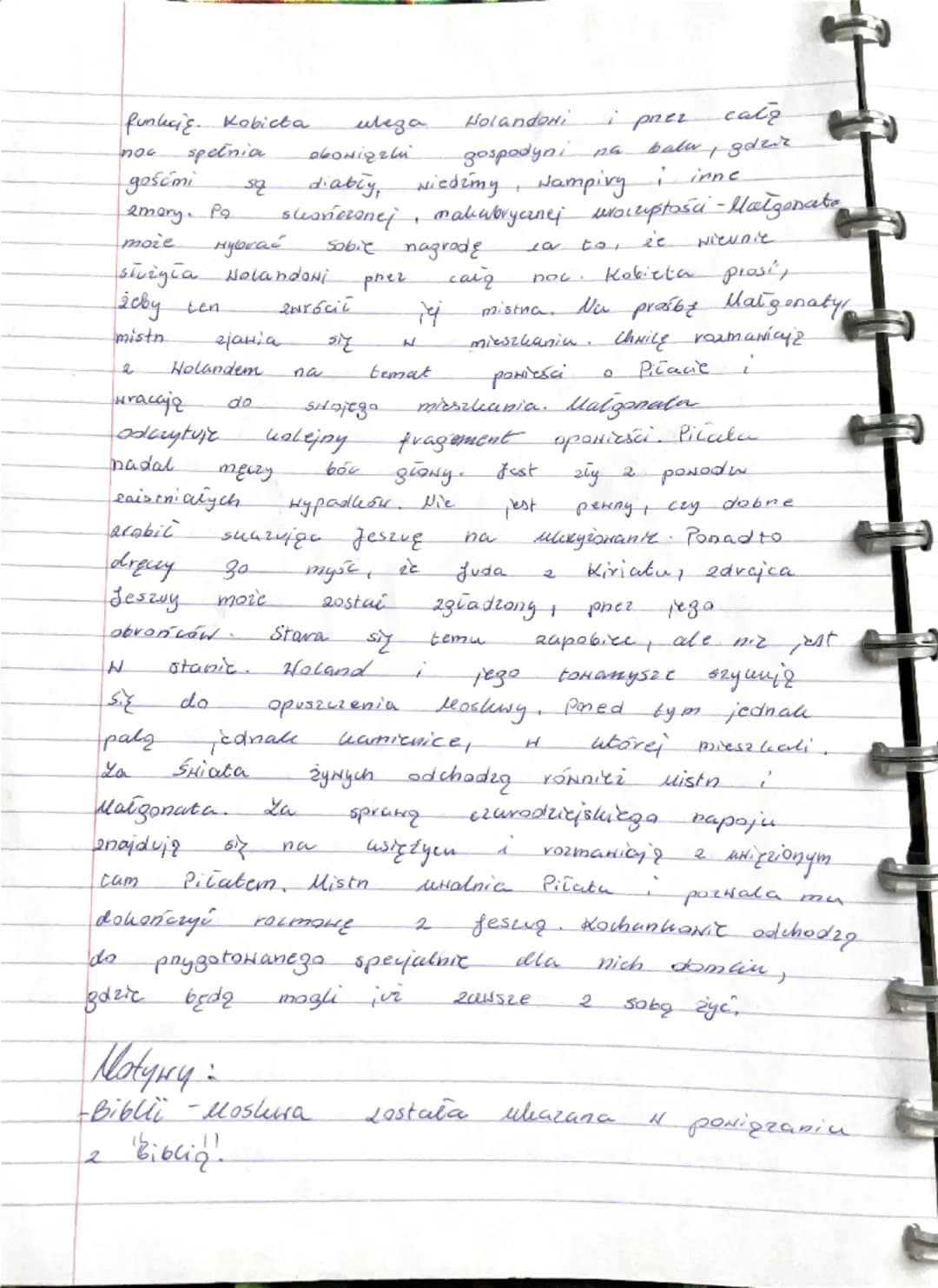 Mistn
i Malgonata - Michail Bulloution
Powieść
ma
dwa
plany
alicji. Jeden
e
pich
to
Hopfłczesna
autorowi losura,
a
drugim
Jerozolima W
bad
C