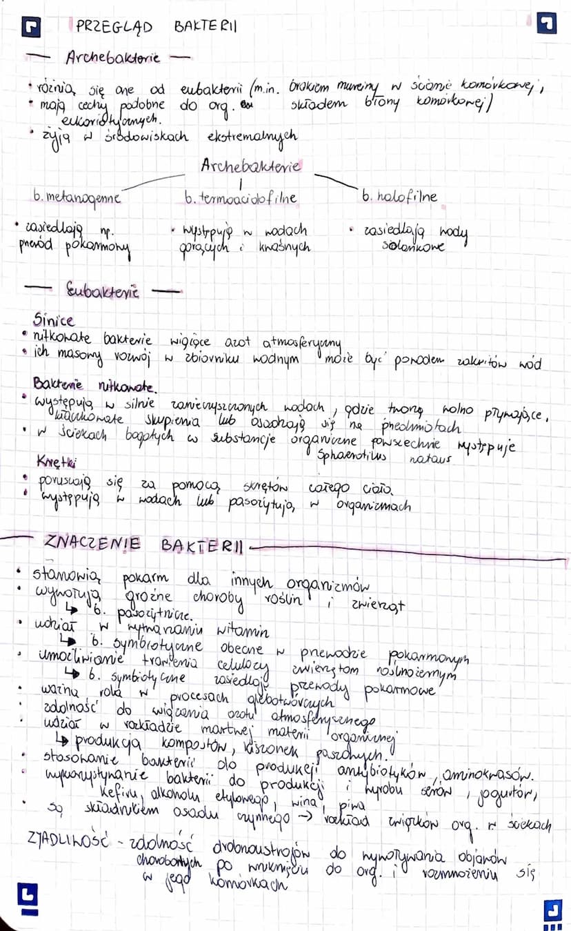 organizmy prokariotyczne (bezjądrowe)
jednokomorkone lub
1 do kilku
mikrometrów
wymiary od
występują
mogą pretinac
fimbrie
otoczka
śluzowa
I