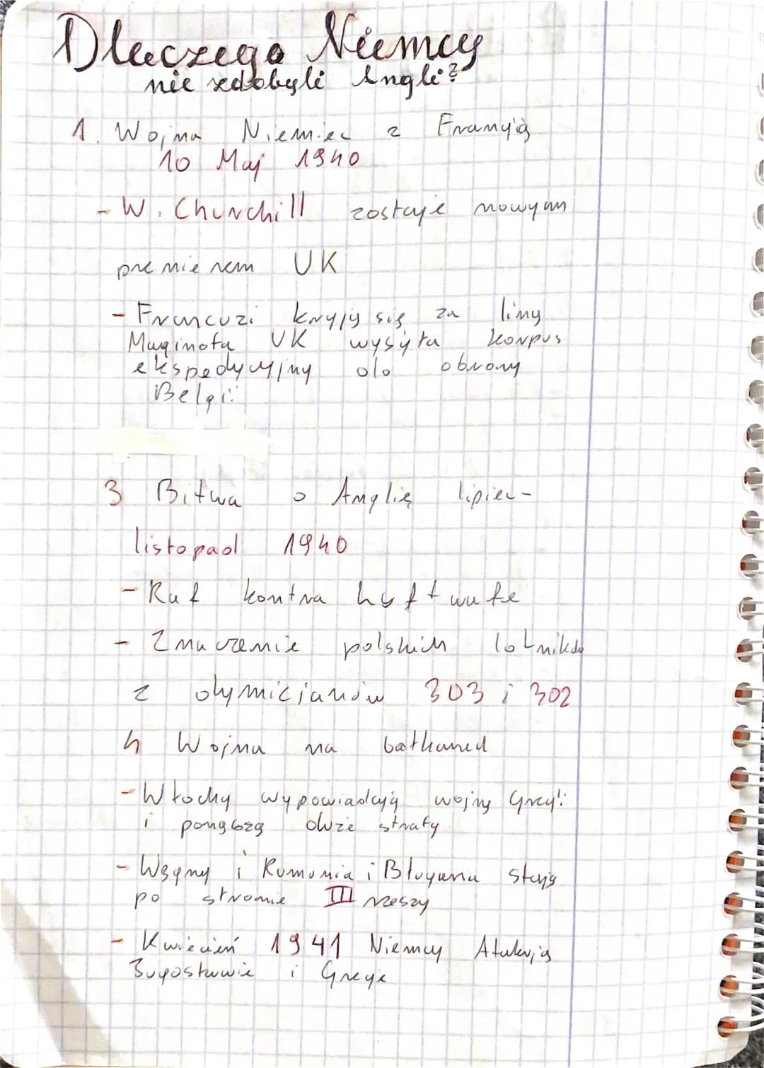 Dlaczego Niemcy
nie sedobyli Ingle"? "
1.
1 Woima
Niemiec
10 Maj 1940
-W. Churchill zostaje nowymm
pre nie nem
UK
- Francuzi kryjy się
UK
Ma