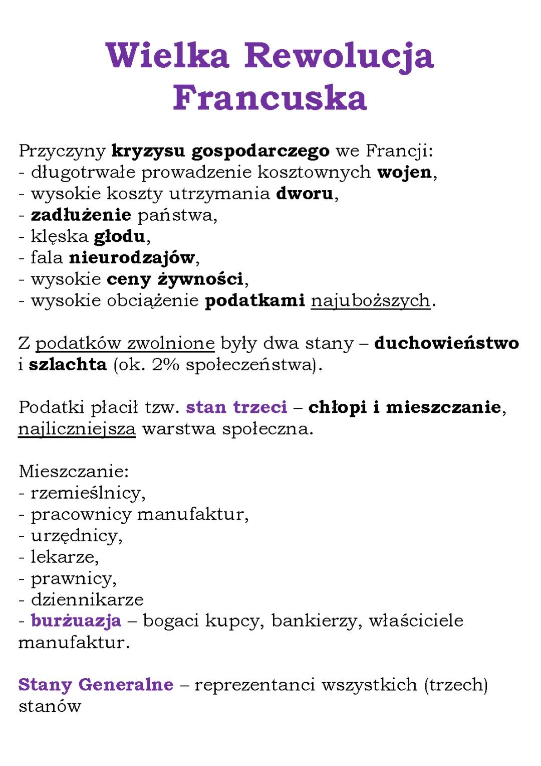 Przyczyny i Skutki Rewolucji Francuskiej dla Klasy 6 - Deklaracja Praw Człowieka i Obywatela 1789