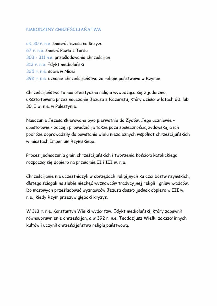 REPUBLIKA RZYMSKA
753 r. p.n.e. założenie Rzymu
509 r. p.n.e. wprowadzenie republiki
494 r. p.n.e. powołanie urzędu trybuna ludowego
449 r. 