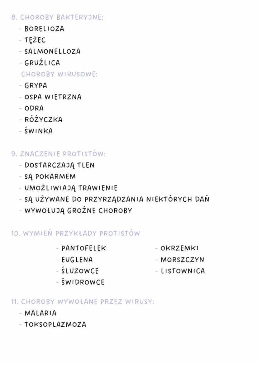 biologia
1. Klasyfikacja organizmów: Królestwo, Typ, Gromada, Rząd, Rodzina,
Rodzaj, Gatunek
2. Nazwa gatunkowa składa się z dwóch wyrazów p
