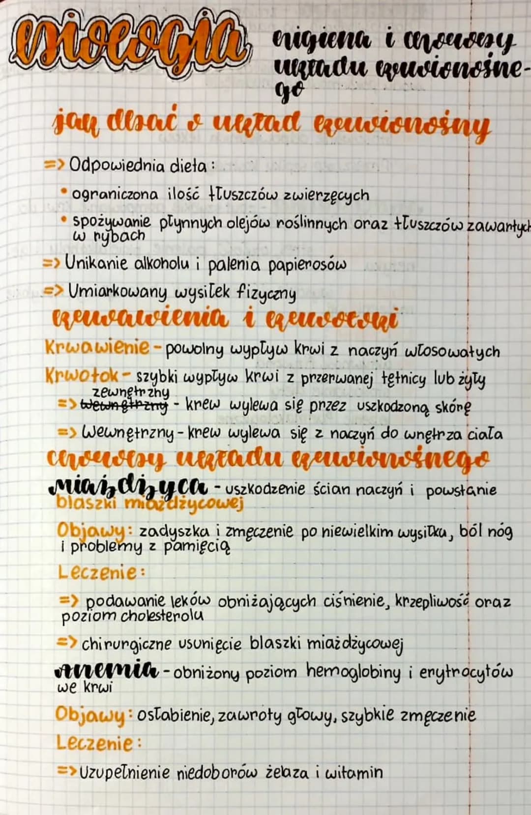 <h2 id="higienaukadukreniawpunktach">Higiena układu krążenia w punktach</h2>
<p>Odpowiednia dieta odgrywa kluczową rolę w higienie i choroba