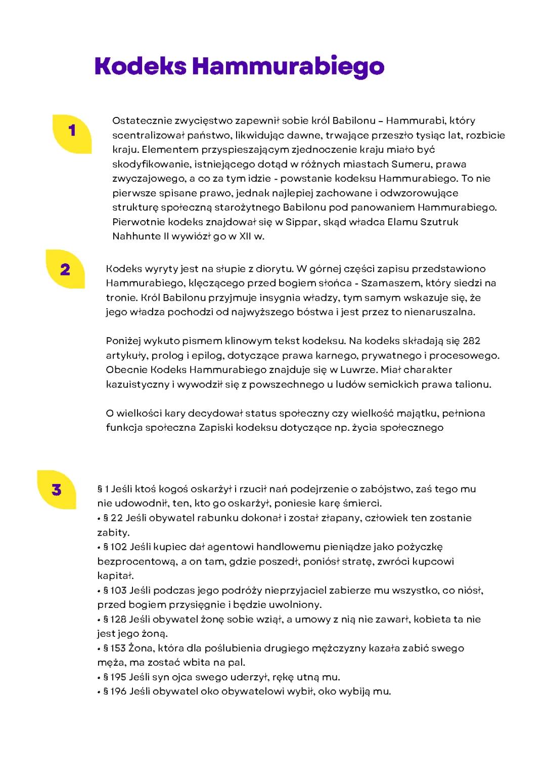 Kodeks Hammurabiego - Krótko, Zasady, Przykłady i Ciekawostki
