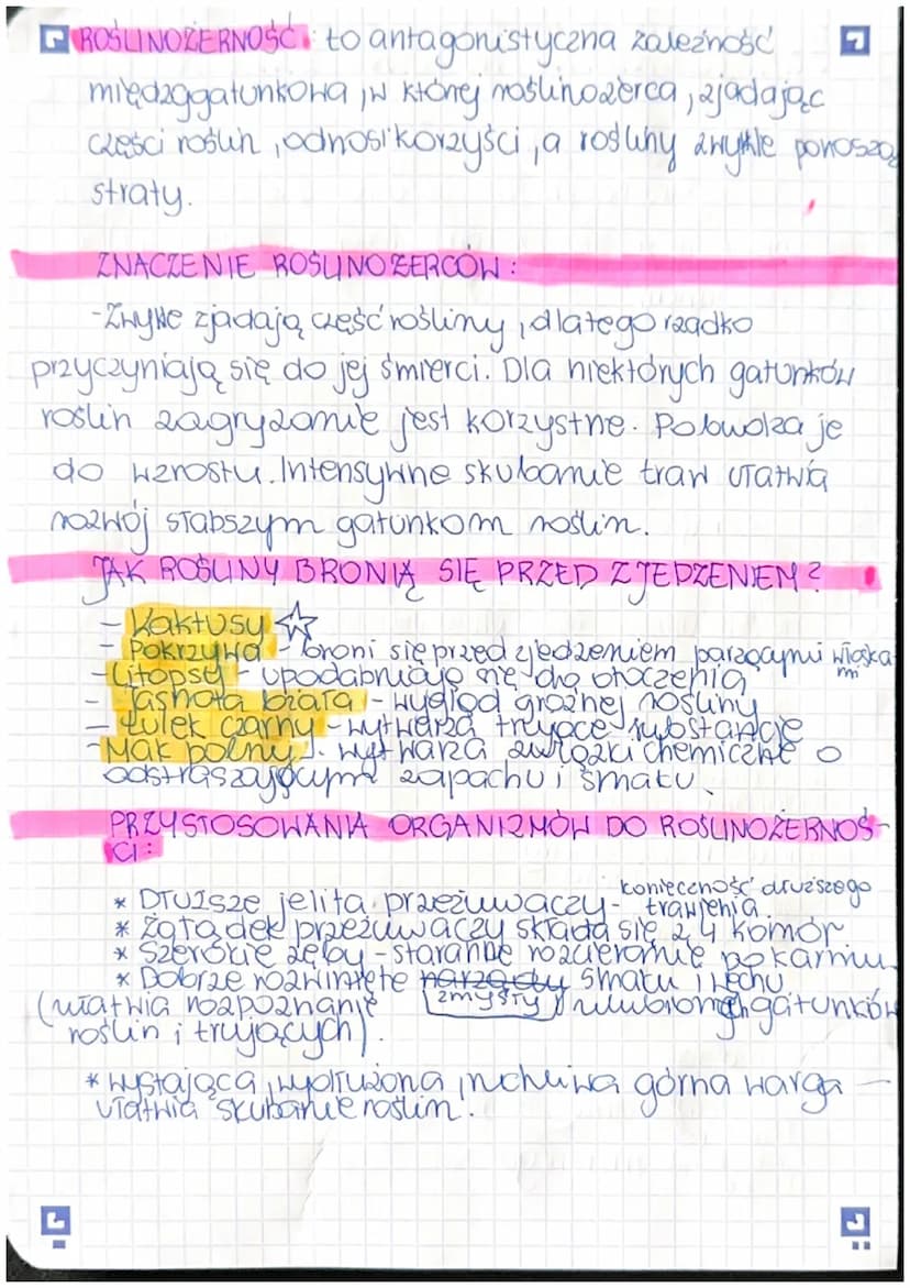DRAPIEZNICTHO ROŚLINOZERNOŚĆ
DRAPIEZNICTWO - to jedna z antagonistycznych zależności
międzygatunkowych. Polega ono na tym, że dla jednych
or