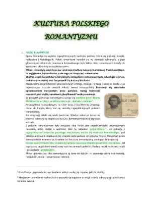 Know Kultura polskiego romantyzmu thumbnail