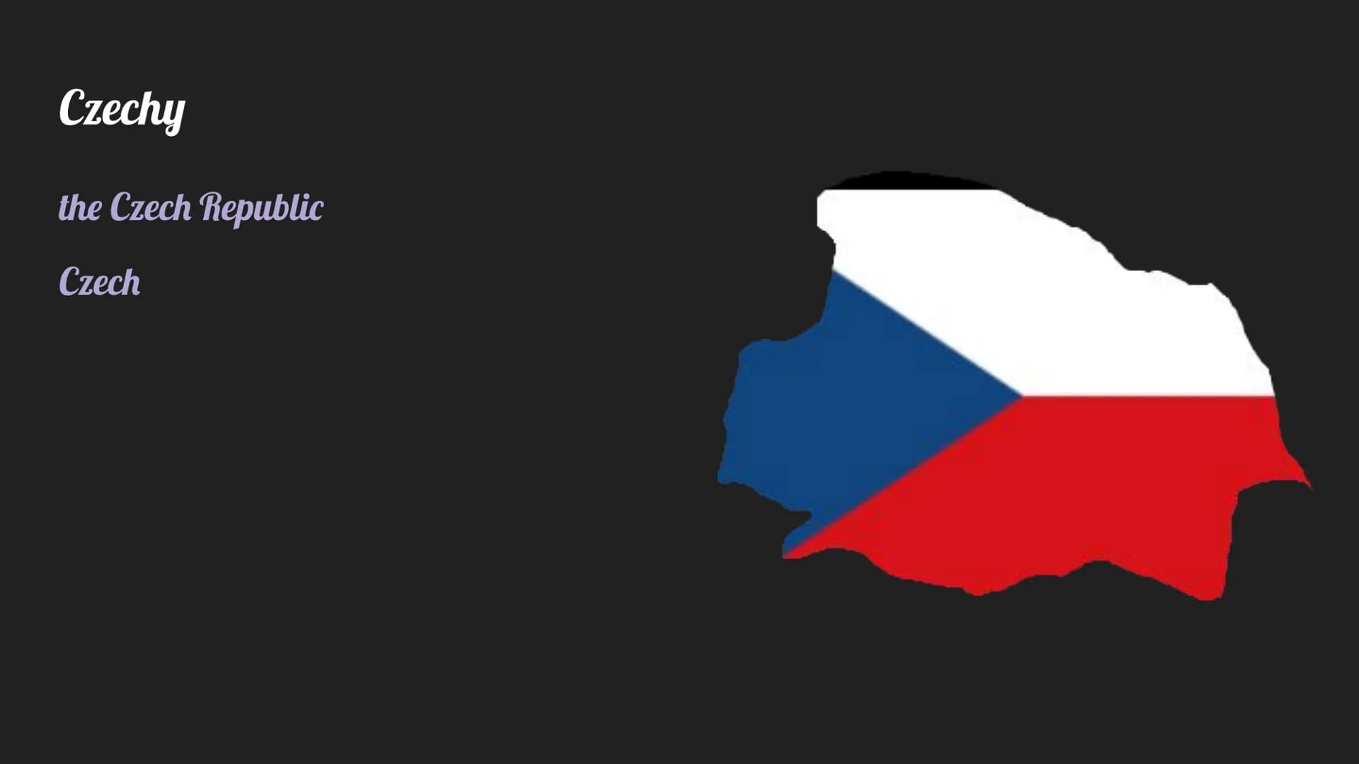 Kraje i języki po anielsku Polska
Poland
Polish Anglia
England
English Niemcy
Germany
German Rosja
Russia
Russian Czechy
the Czech Republic
