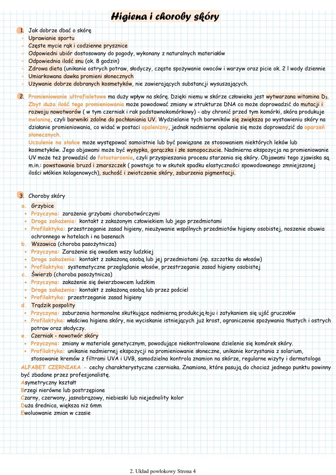 1. Jak dobrze dbać o skórę
Uprawianie sportu
Higiena i choroby skóry
Częste mycie rąk i codzienne prysznice
Odpowiedni ubiór dostosowany do 