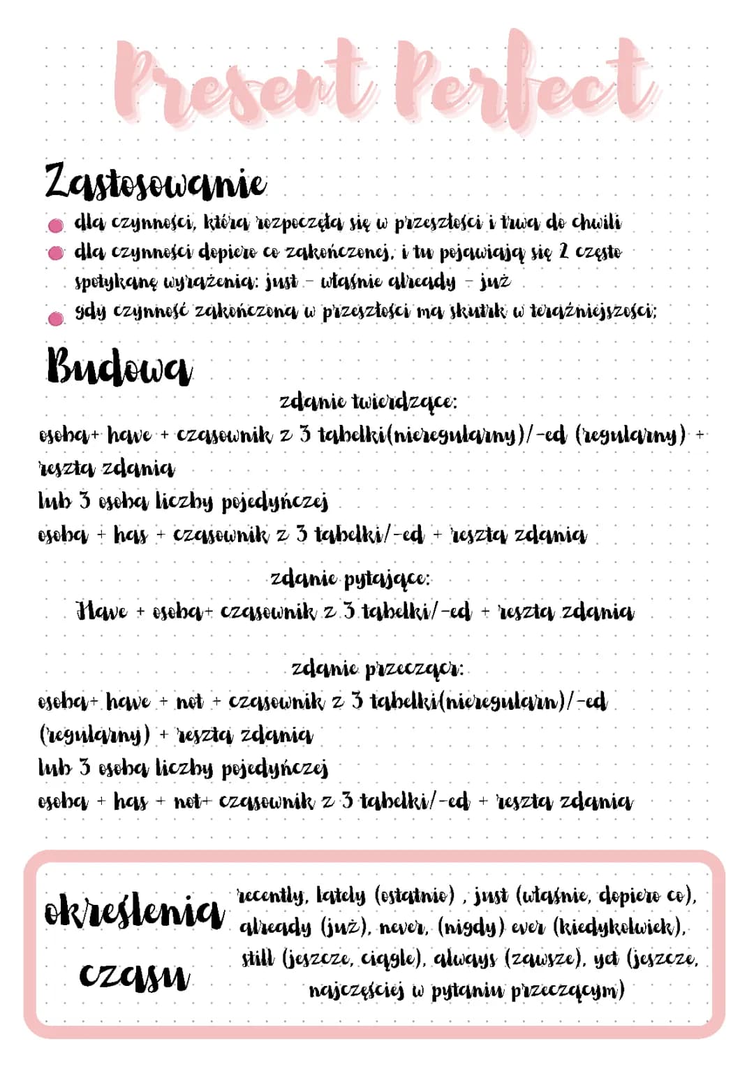 Zabawy z Czasami: Present Perfect, Past Perfect i Więcej