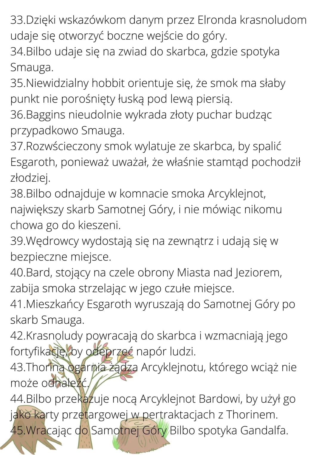 Hobbit
J. R. R. Tolkien
Czas akcji:
Akcja ,,Hobbita" rozgrywa się, a dokładniej w latach 2941-
2942. Właściwa akcja utworu rozgrywa się pomi