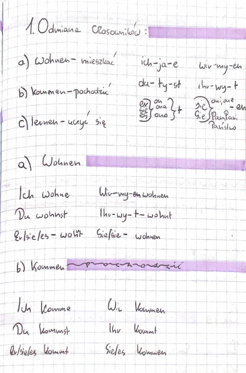 Thema: Meine Kursgruppe
Ich besuchen den Infängerkurs. - Jestem!
m na
dla począthij ugch
jetzt - tevaz
seit
Kursie
ch
tsbo-ce₁!
10-of
osh-5z