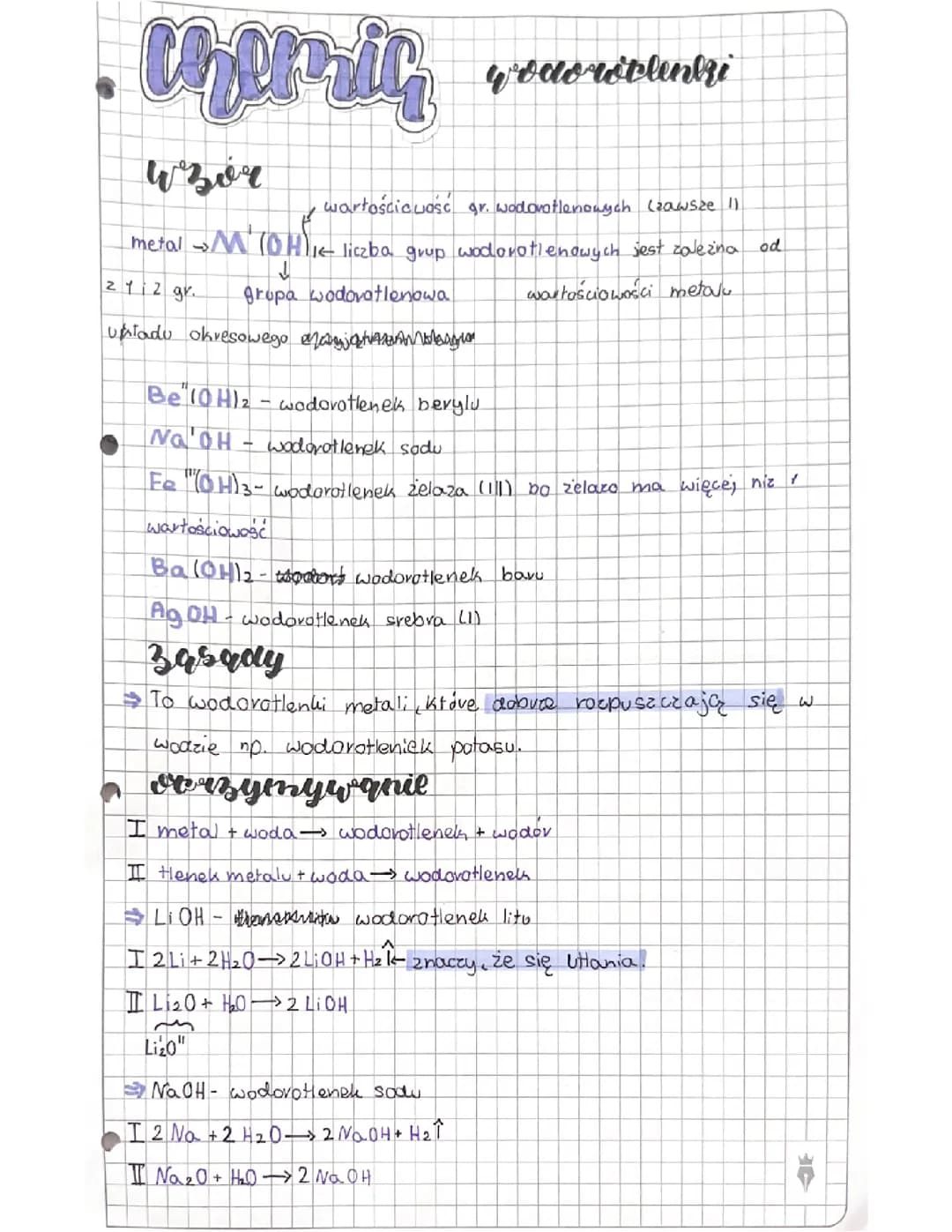 Wodorotlenki