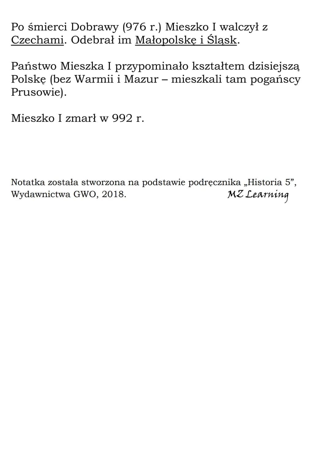 Początki Polski
Słowianie - grupa ludów, które mówiły podobnymi
językami i miały zbliżone wierzenia i obyczaje.
Przywędrowali z Azji do Euro