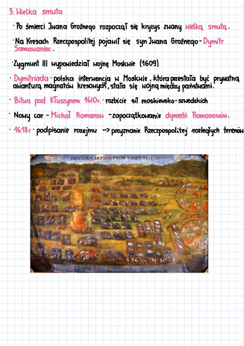 WOJNY ZE SZWECJĄ I MOSKWA
1. Zygmunt III Haza
Holna elekcja po śmierci Stefana Batorego była niezgodna i
zakończyła się podwójnym wyborem (1