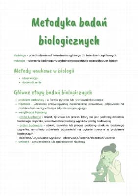 Know Metodyka badań biologicznych thumbnail