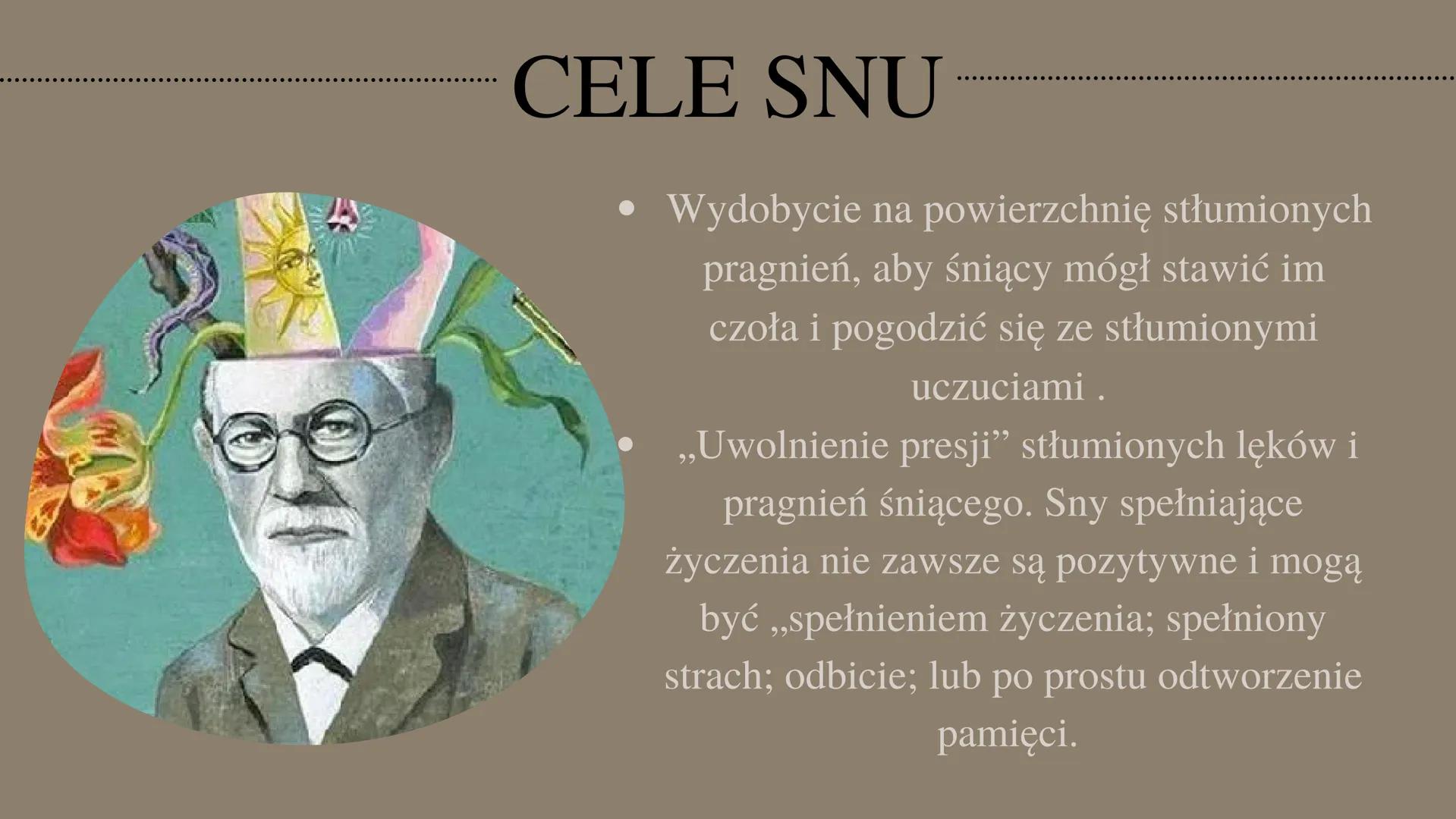 Zygmunt Freud SPIS TREŚCI
• Wstępne przedstawienie Zygmunta Freuda
Czym jest psychoanaliza?
• Teoria libido oraz seksualnej etiologii nerwic