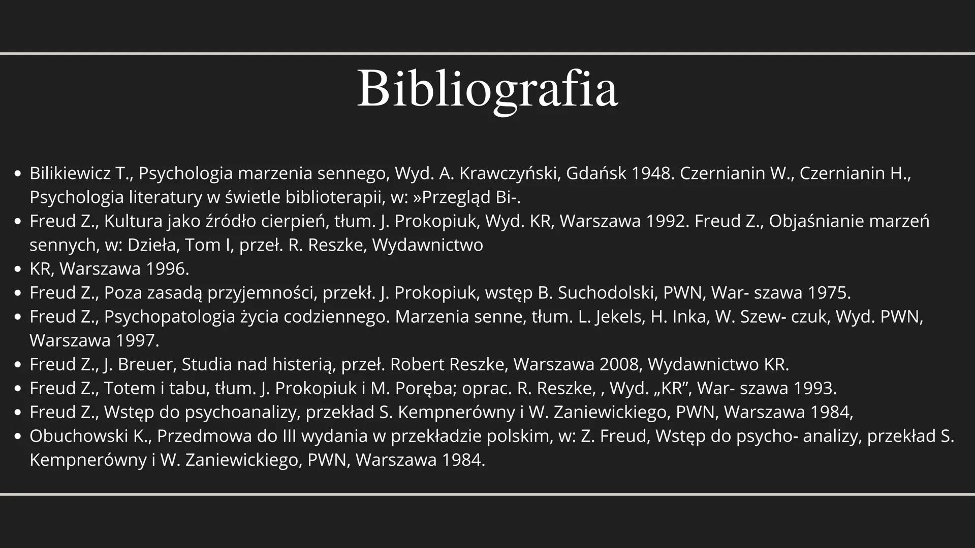 Zygmunt Freud SPIS TREŚCI
• Wstępne przedstawienie Zygmunta Freuda
Czym jest psychoanaliza?
• Teoria libido oraz seksualnej etiologii nerwic