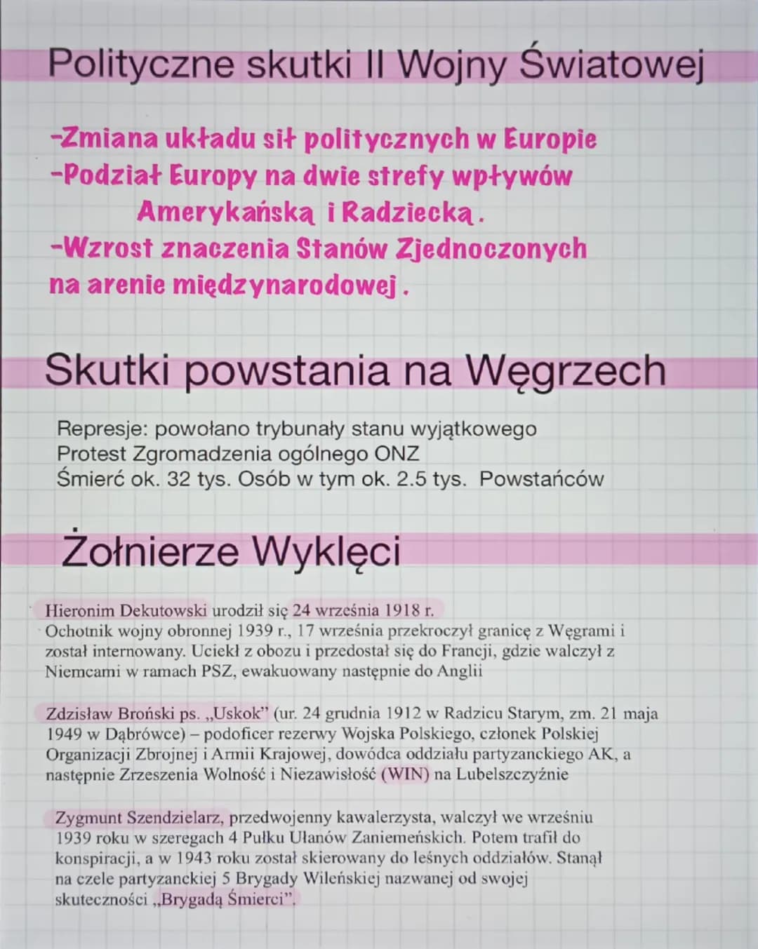 Historia
1944
1945
-
1946
-
reforma rolna
powstanie ONZ
sfałszowanie referendum
1947 - sfałszowane wybory do sejmu ustawodawczego
1947 - ogł