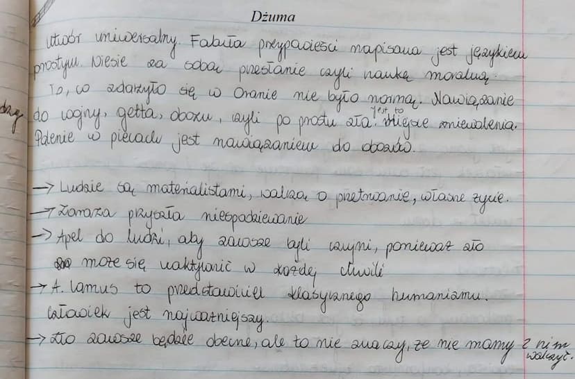 Lekyja
Temat: Lasady egrystsmijonalizmu
A. Camus - krytykował stalinismi, wrazliny
*Filozofia egrystencjonalizmu
f
|_załabiek = jednostka sa