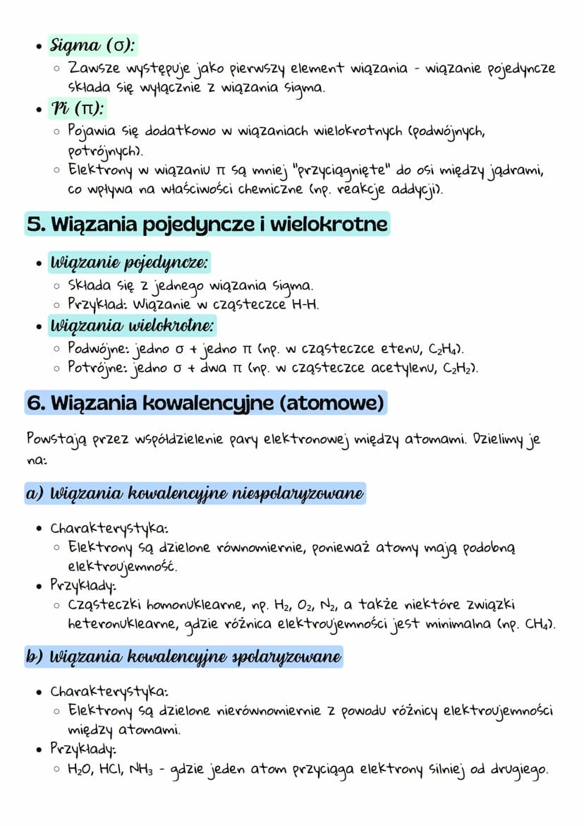 # 1. Wartościowość pierwiastka chemicznego
Wartościowość określa zdolność atomu do tworzenia wiązań chemicznych -
mówi o liczbie elektronów,