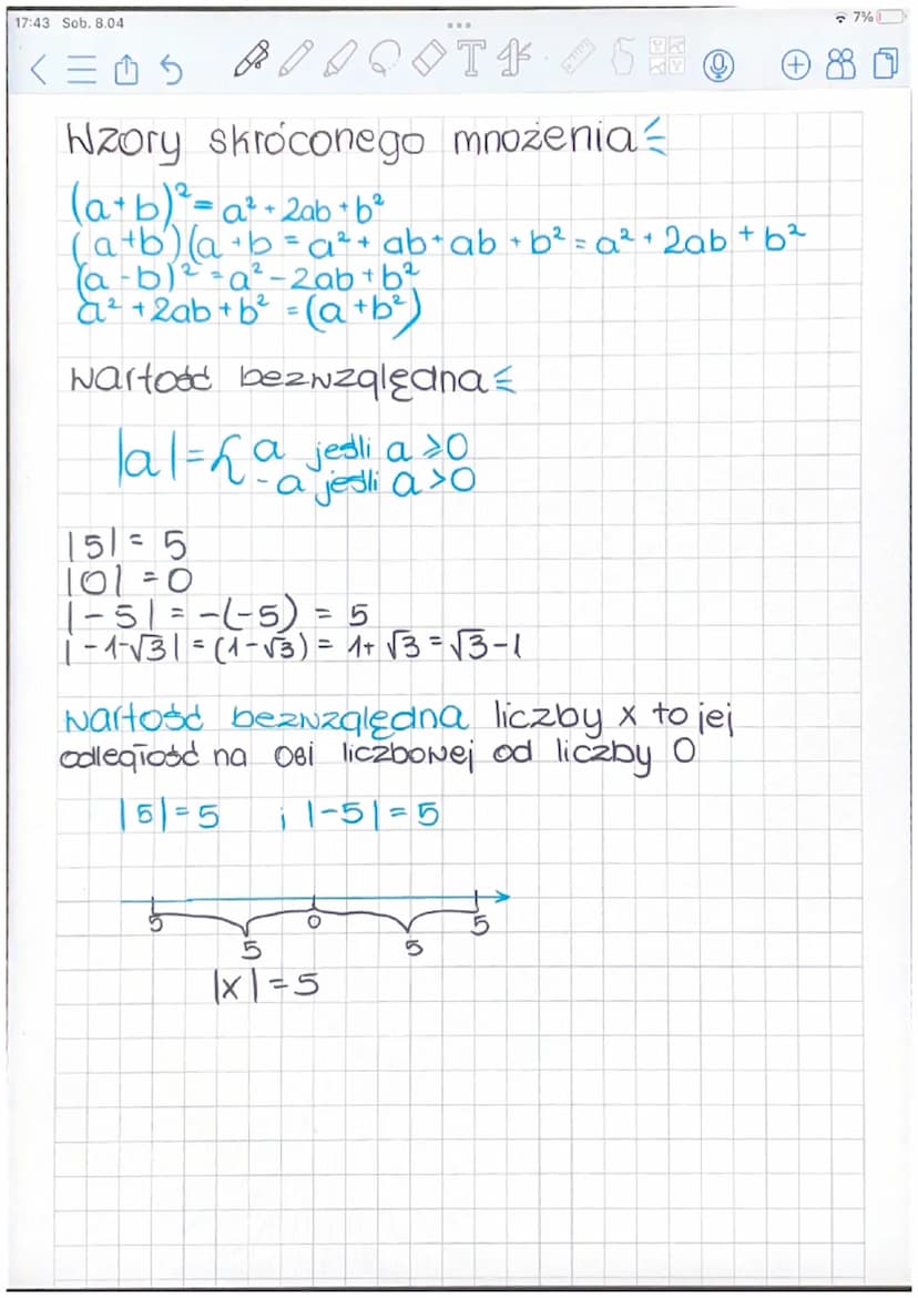 17:42 Sob. 8.04
く三凸台
MATEMATYKA
zbiory
AnB = te co Taczy AiB
AUB te co dzieli AiB
A\B= roznica A
BIA roznica B
zadanie 1
Dane są zbiory
A = 