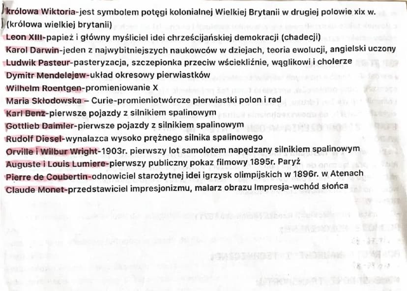 --- OCR Start ---
historia:
DATY:
1861-1865-wojna secesyjna
1860-wyprawa tysiąca czerwonych koszul
1861-zjednoczenie Włoch
1866-przyłączenie