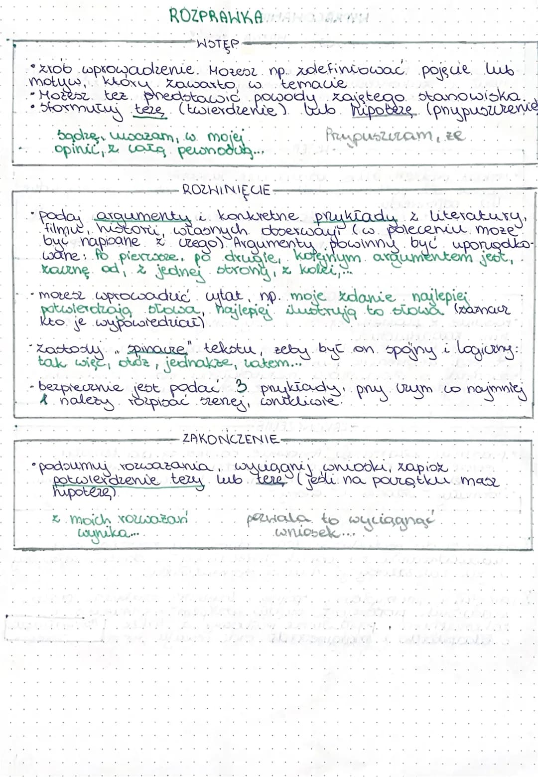 ROZPRANKAMAH MINH
NOTEP
•zrob wprowadzenie. Mozesz np. zdefiniować pojęcie lib
motyw, który zawarto w
temacie
•Możesz też
powody zajętego st