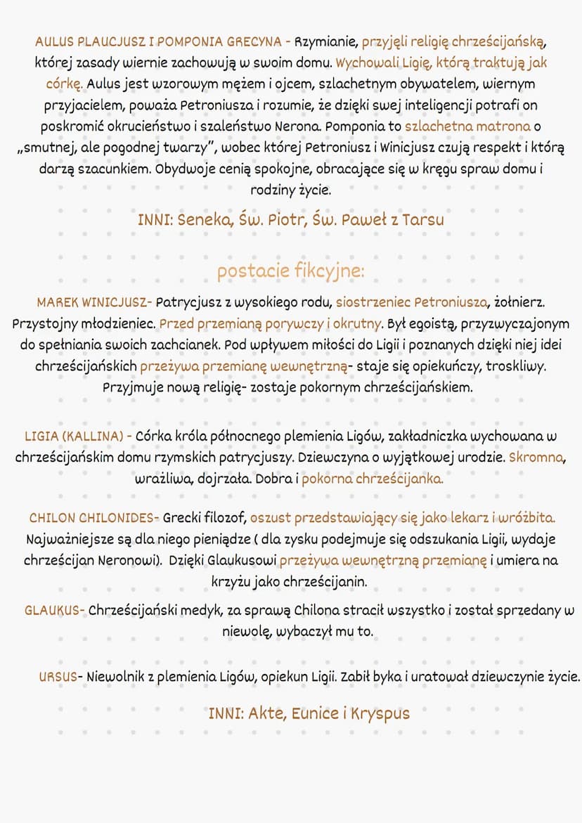 
<h2 id="czasimiejsceakcji">Czas i Miejsce Akcji</h2>
<p>Akcja powieści "Quo Vadis" rozgrywa się w latach 63-66 n.e., zaś epilog przypada na