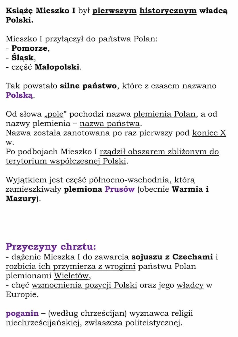 Polska pierwszych Piastów
Cały dział (Rozdział VI, kl. 5)
Zanim powstała Polska
Pradzieje ziem polskich
Przez tysiące lat dużą część ziem, n