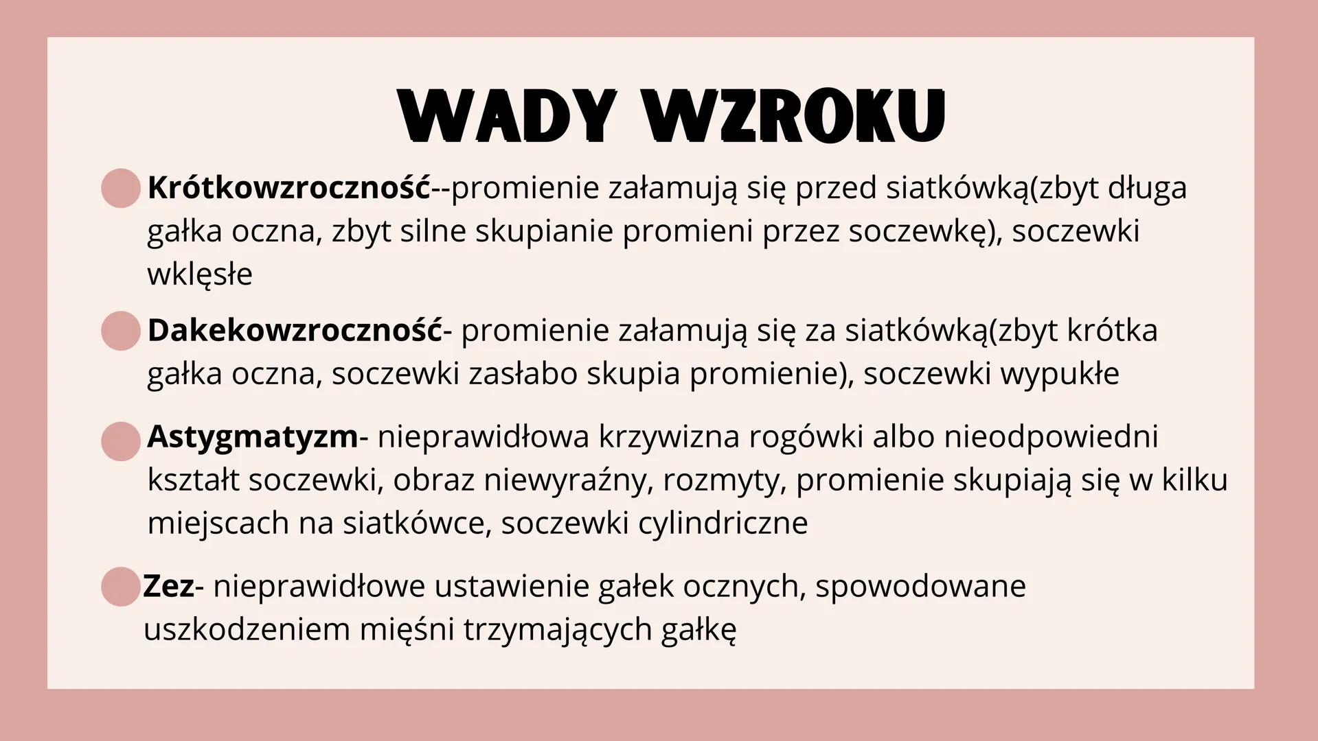 # NARZĄDY

# ZMYSŁÓW # NARZĄD WZROKU

OKO

<div align="left">
Aparat ochronny oka
- Powieczki
- Brwi
- Rzęsy
- Gruczoły łzowe
- Kości czaszk