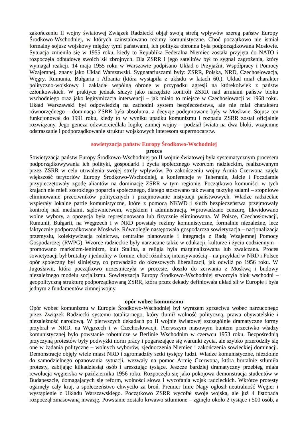 # Świat po II wojnie światowej. Początek zimnej wojny.
skutki II wojny światowej

polityczne

- Rozpad systemu wersalskiego: Dotychczasowy p
