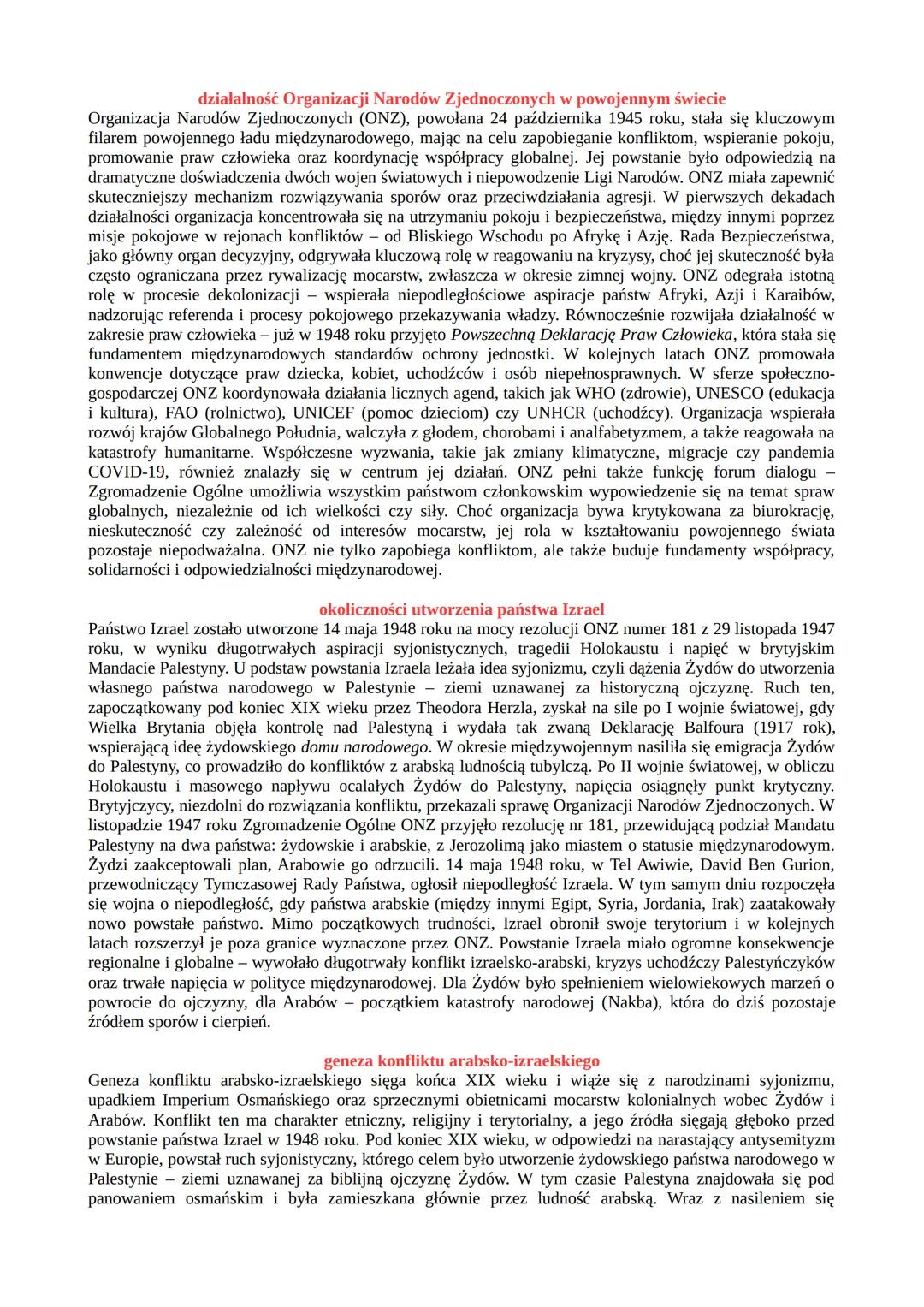 # Świat po II wojnie światowej. Początek zimnej wojny.
skutki II wojny światowej

polityczne

- Rozpad systemu wersalskiego: Dotychczasowy p