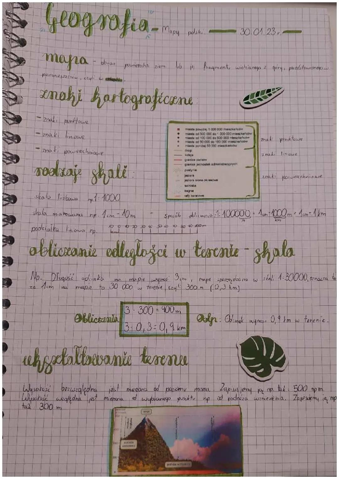 Geograficzne Mapy Polski