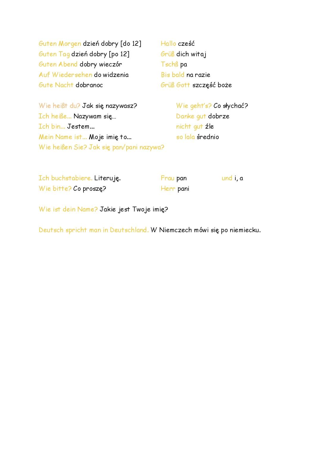 Wie fragt man nach dem Namen?