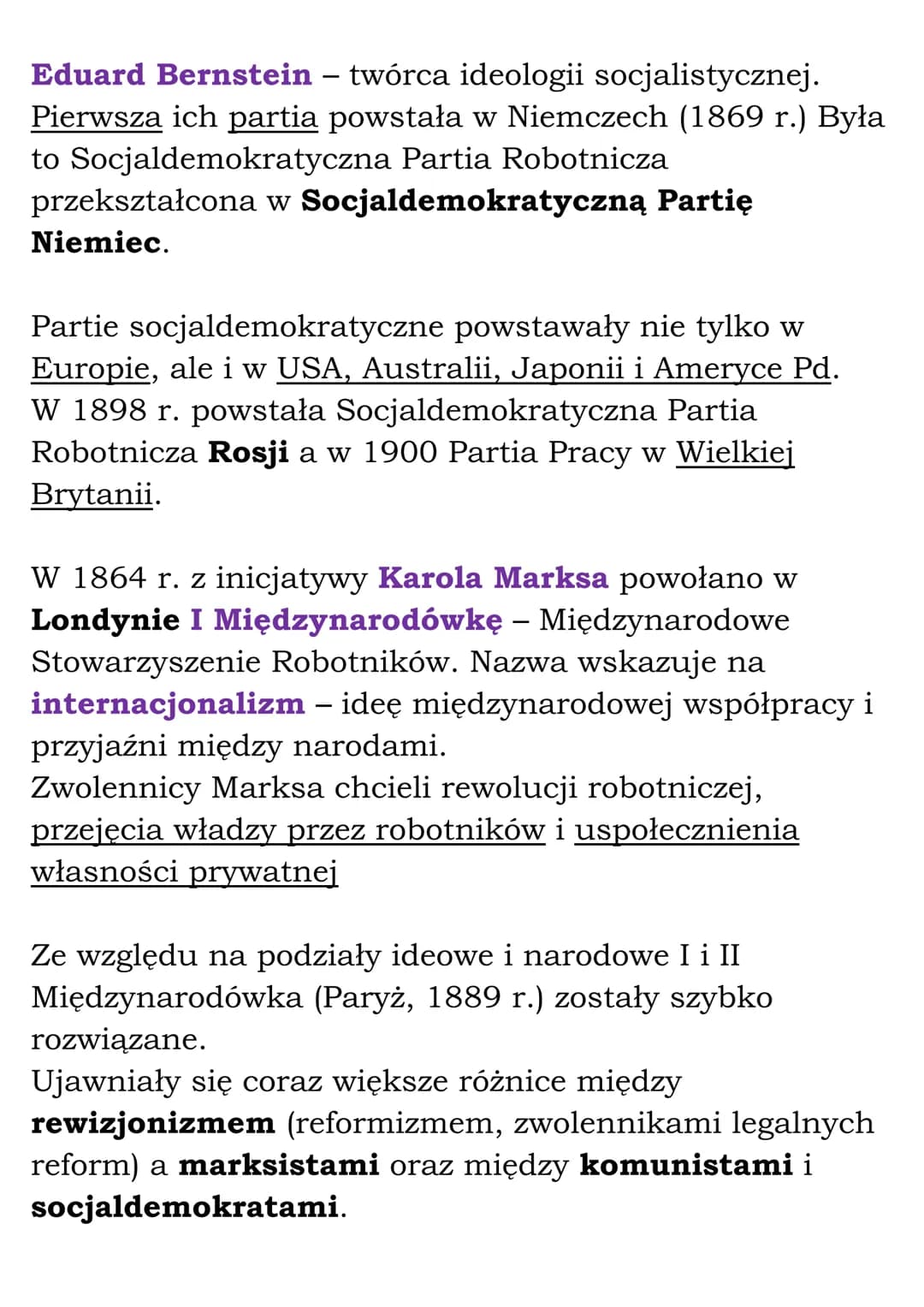 Nowe ideologie i ruchy
społeczne
Demokratyzacja w Europie Zachodniej
Rewolucja przemysłowa -> zmiany społeczne ->
demokratyzacja ustrojów:
-