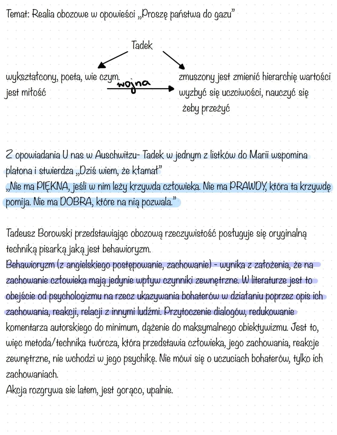 Proszę Państwa, do gazu - Tadeusz Borowski