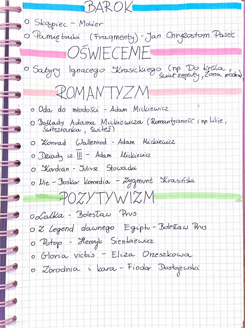 ANTYK
O BIBLIA (fraqmenty: księgi Podzaju, Księgi Hida
Księgi Konaleta Piesu nad Piesuami, Księgi
Apocalipsy weding sw. Jana)
O MITOLOGIA cz