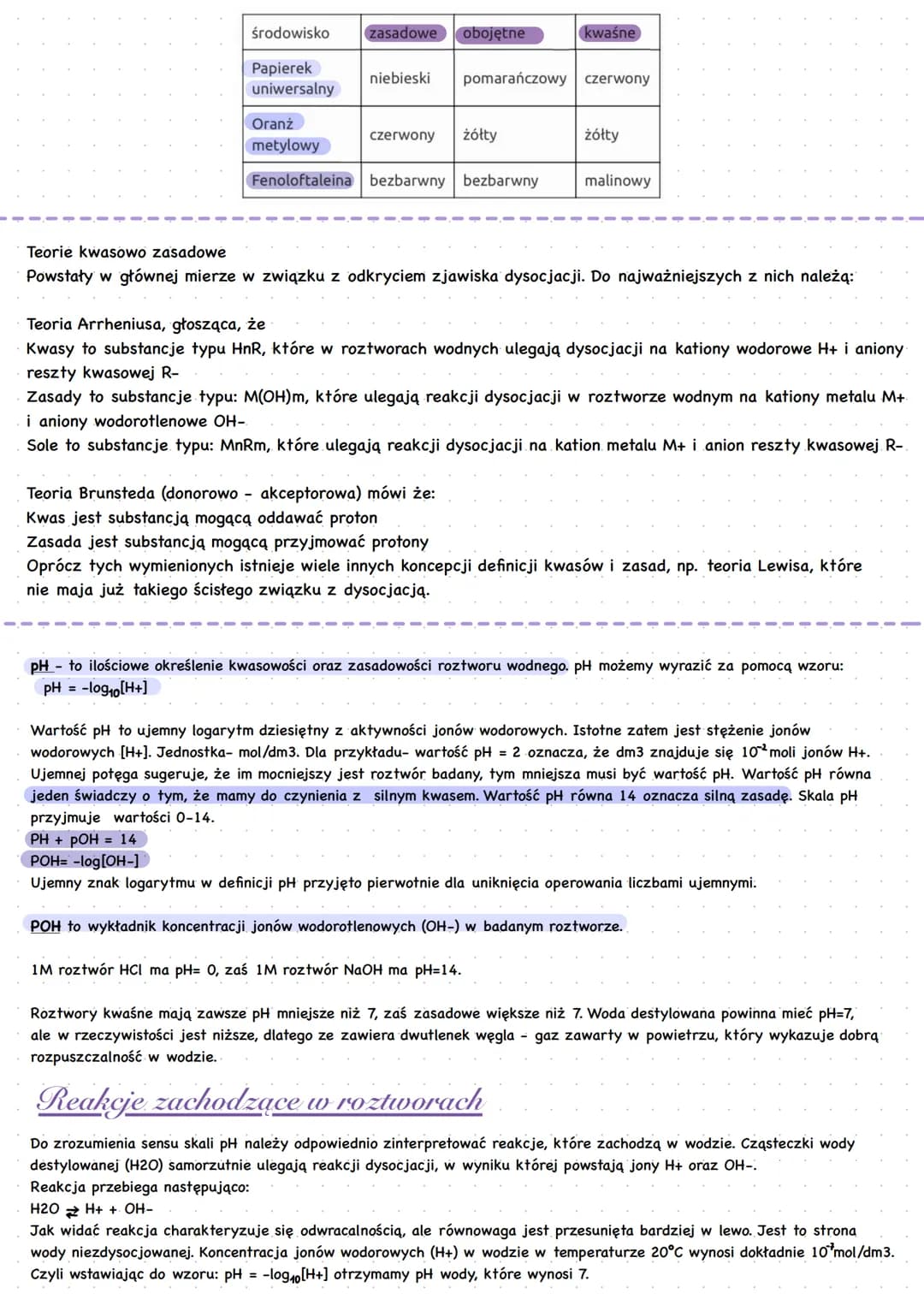 Stopień dysocjacji
nzdys.
n wprow.
∞ =
Nzdys. • 100%
Nwprow.
a - stopień dysocjacji (jako liczba niemianowana lub w [%])
n zdys. - liczba mo