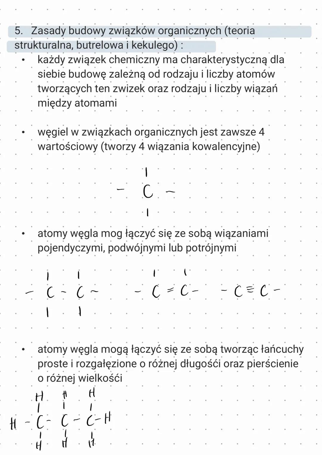 # Węgiel i jego związki.

1. Konfiguracja elektronowa atomu węgla:

6 C[₂He] $2s^2$ $2p^2$

6 C⁺[₂He] $2s^1$ $2p^3$

2. Węgiel tworzy związk