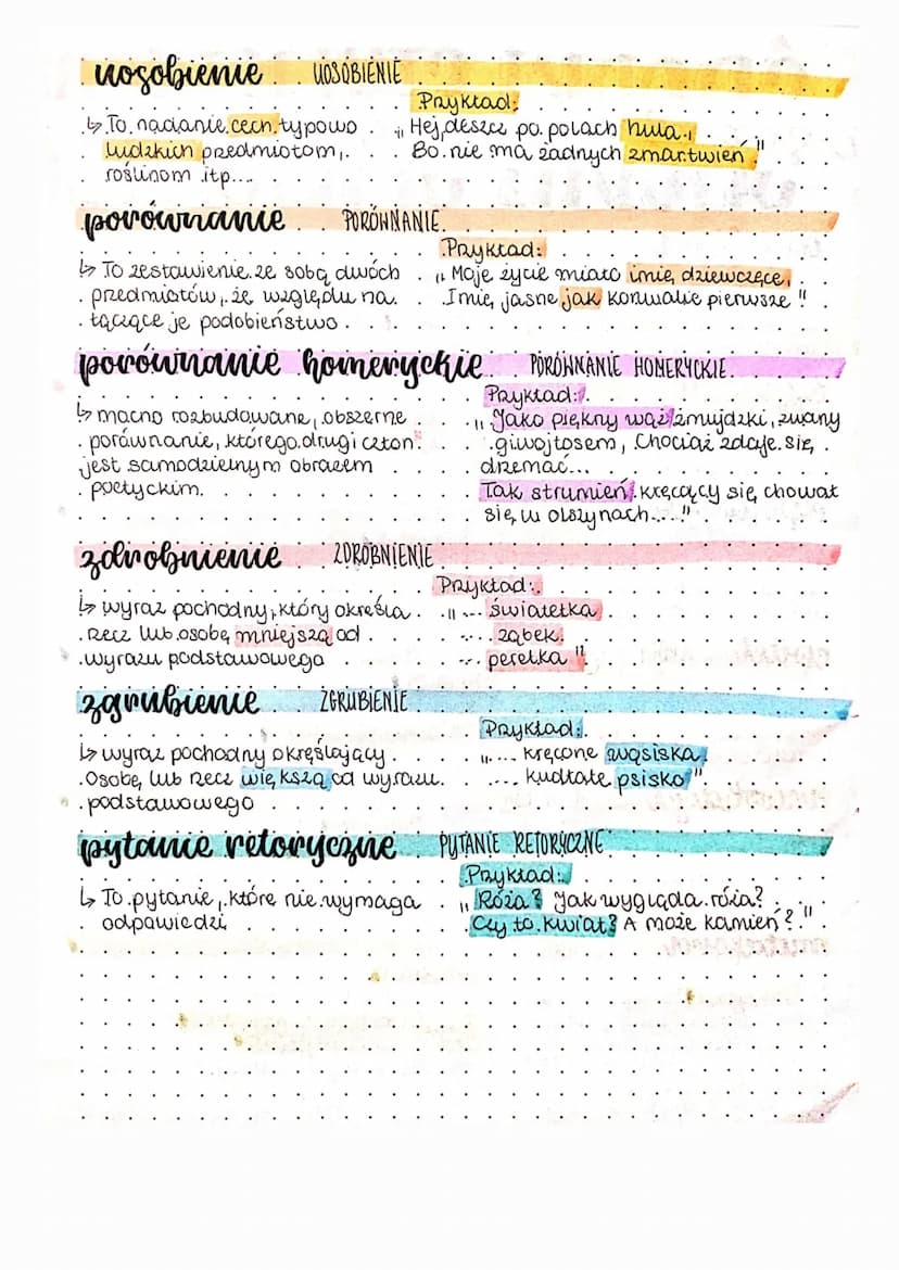 ÓDONKÍ ETUITETULINIS
svodhi stylistyjezie
SIUVIL VI ILIONIVETE
anafora ANAFORA
> To powtórenie wyrazy lub grupy.
wyrazów na początku kolejne