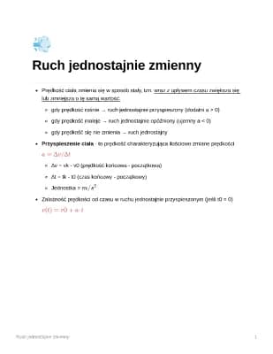 Know ruch jednostajnie zmienny thumbnail