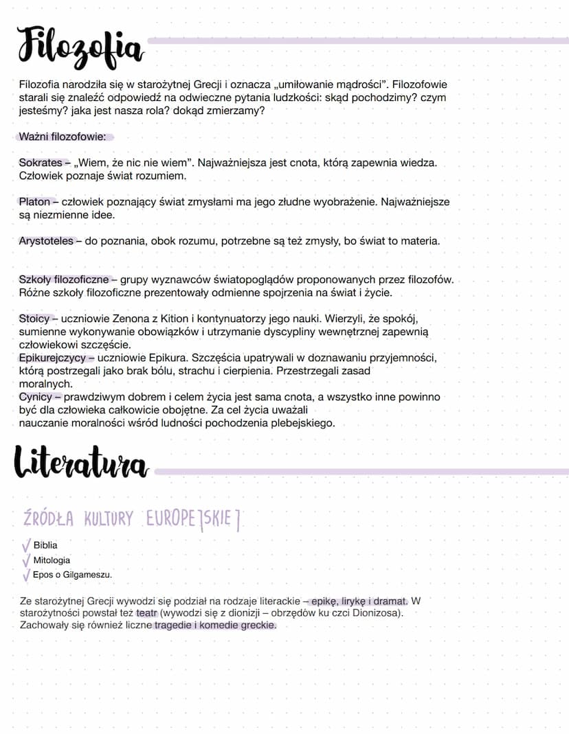 Starozytnosc
Nazwa
Nazwa antyk pochodzi od łacińskiego słowa antiquus, co oznaczało
,,zamierzchły, dawny, stary".
Nazw starożytność i antyk 