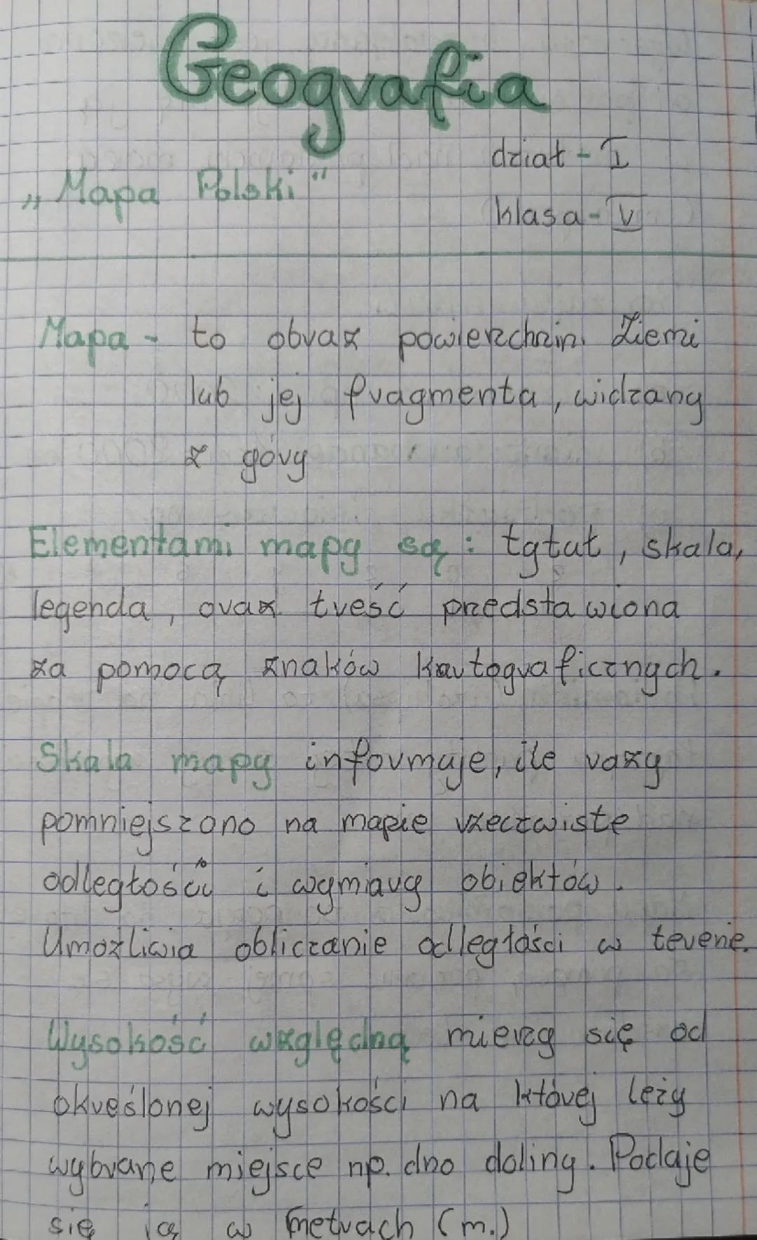 Geografia Dział 1 Klasa 5: Kluczowe Informacje