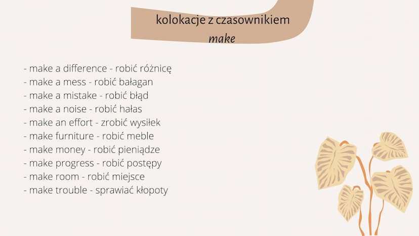 Najważniejsze kolokacje
w języku angielskim PLAN PREZENTACJI
1. Czym są kolokacje?
2. kolokacje z czasownikiem have
3. ,, do
4. ,, make
5. ,