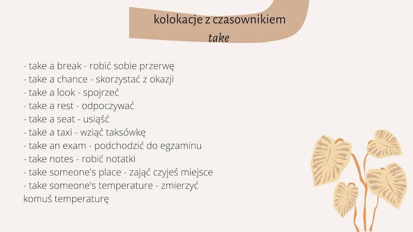 Najważniejsze kolokacje
w języku angielskim PLAN PREZENTACJI
1. Czym są kolokacje?
2. kolokacje z czasownikiem have
3. ,, do
4. ,, make
5. ,